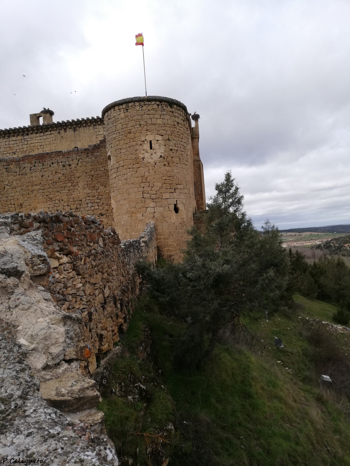 Castillo De Pedraza Segovia Por Pedro Celigueta Fotografia Turismo De Observacion